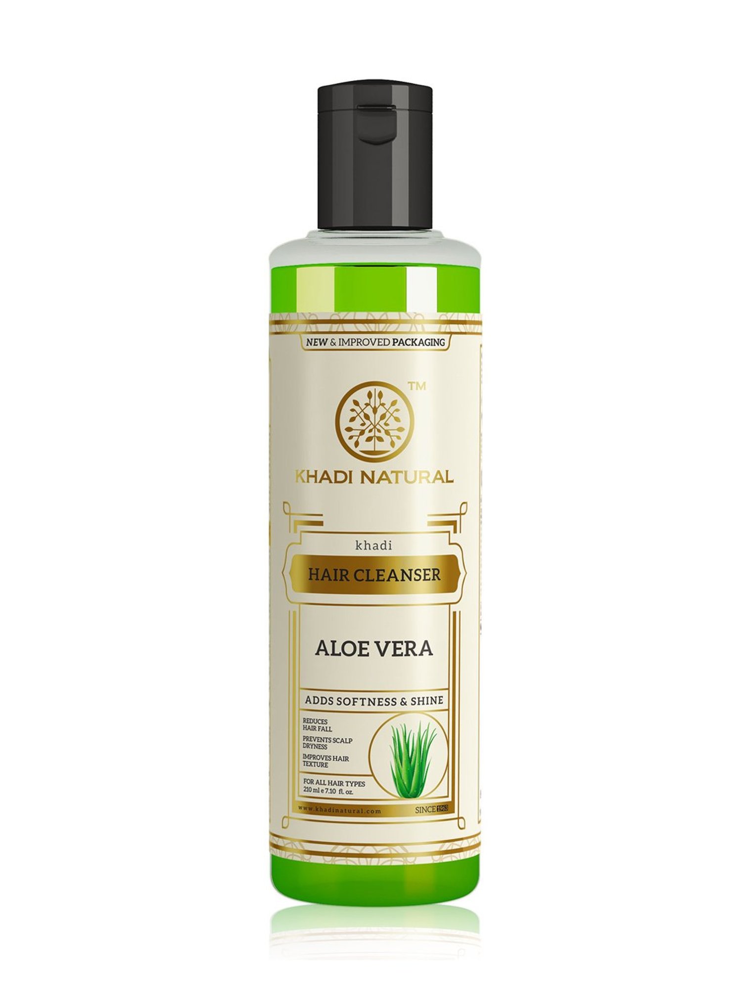 Khadi Natural Aloe Vera Hair Cleanser - 210 ml