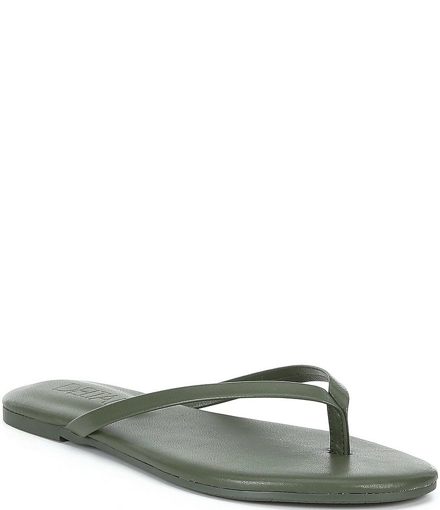 Deltan Hula Leather Thong Sandals