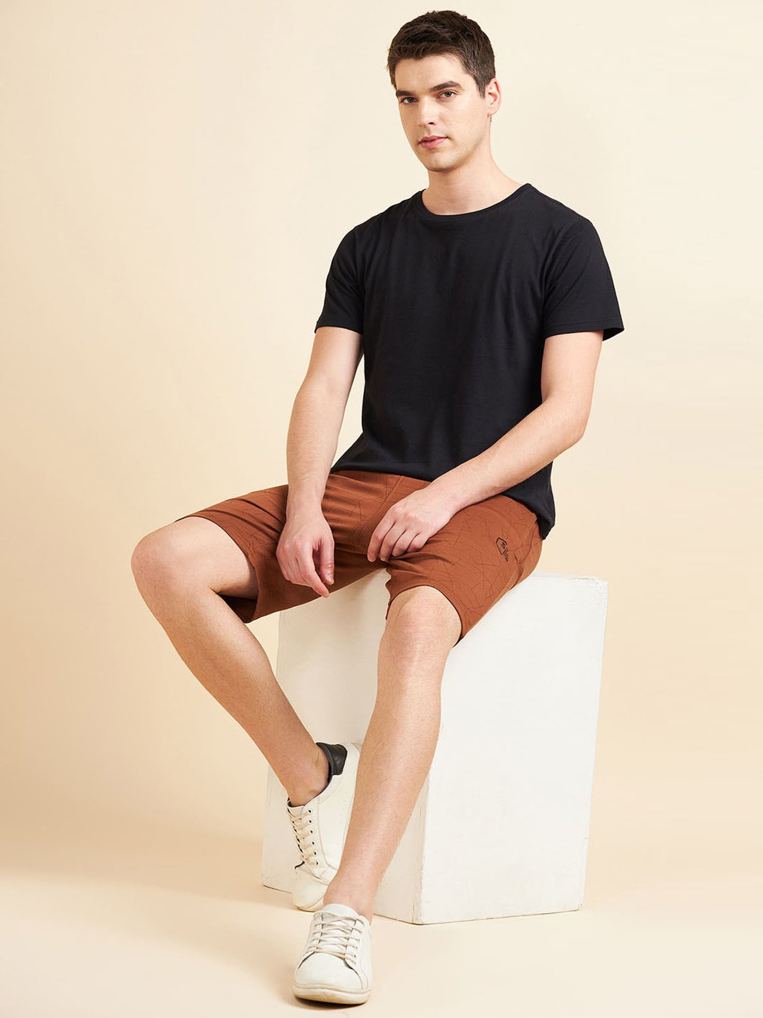 Sweet Dreams Mocha Regular Fit Shorts