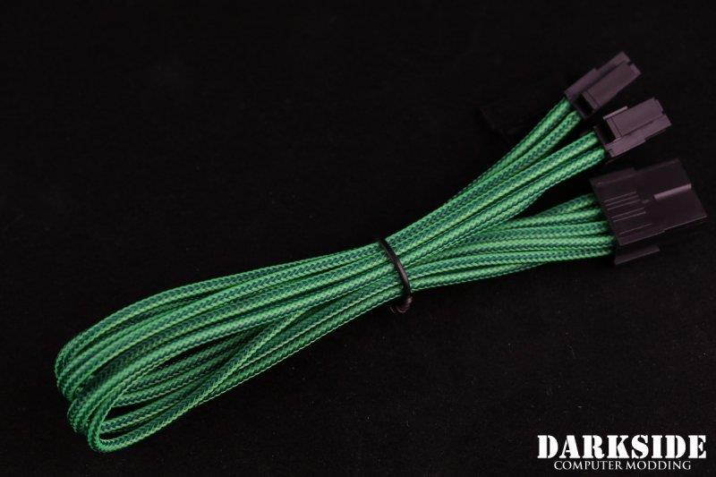 Darkside 4+4 EPS 12" (30cm) HSL Single Braid Extension Cable - Commando UV (DS-0704)