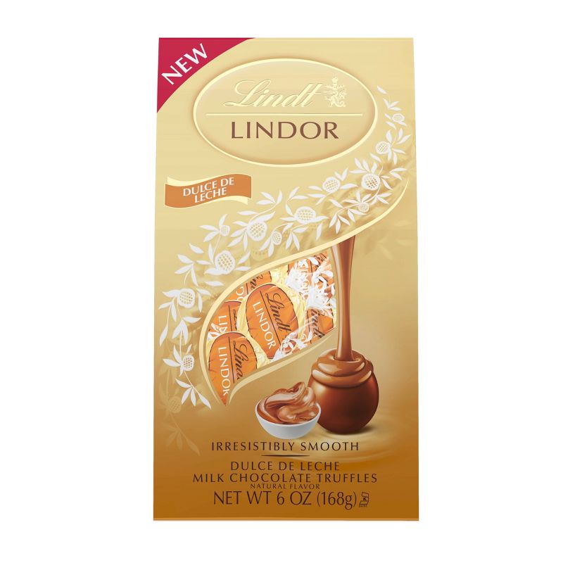 Lindt Lindor Dulche de Leche Milk Chocolate Truffles - 6oz