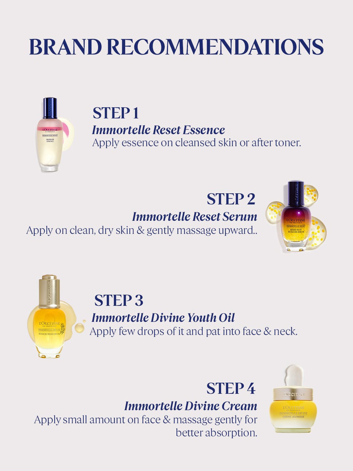 L'Occitane En Provence Mini Immortelle Reset Triphase Essence - 50 ml