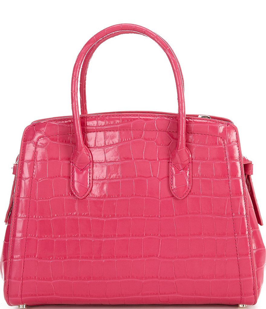 kate spade new york Knott Croc Embossed Medium Satchel Bag