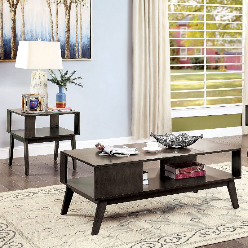 3pc Dayton Occasional Table Set Warm Gray - HOMES: Inside + Out