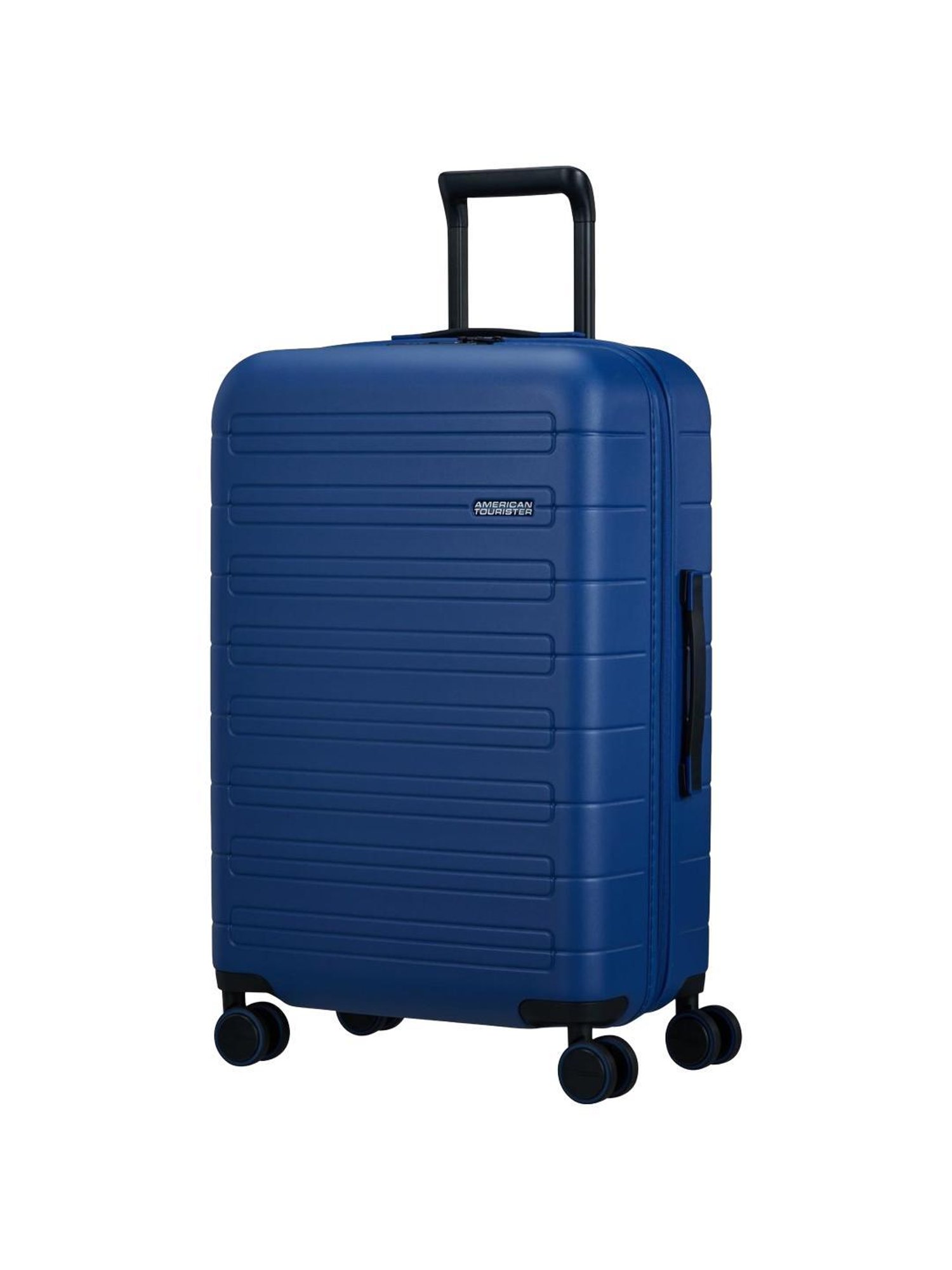 American Tourister Novastream Navy Blue Solid Hard Trolley Bag - 67 cm