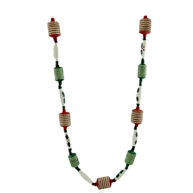 Mattarusky Holly Rope Garland Christmas  -  Banners And Garlands