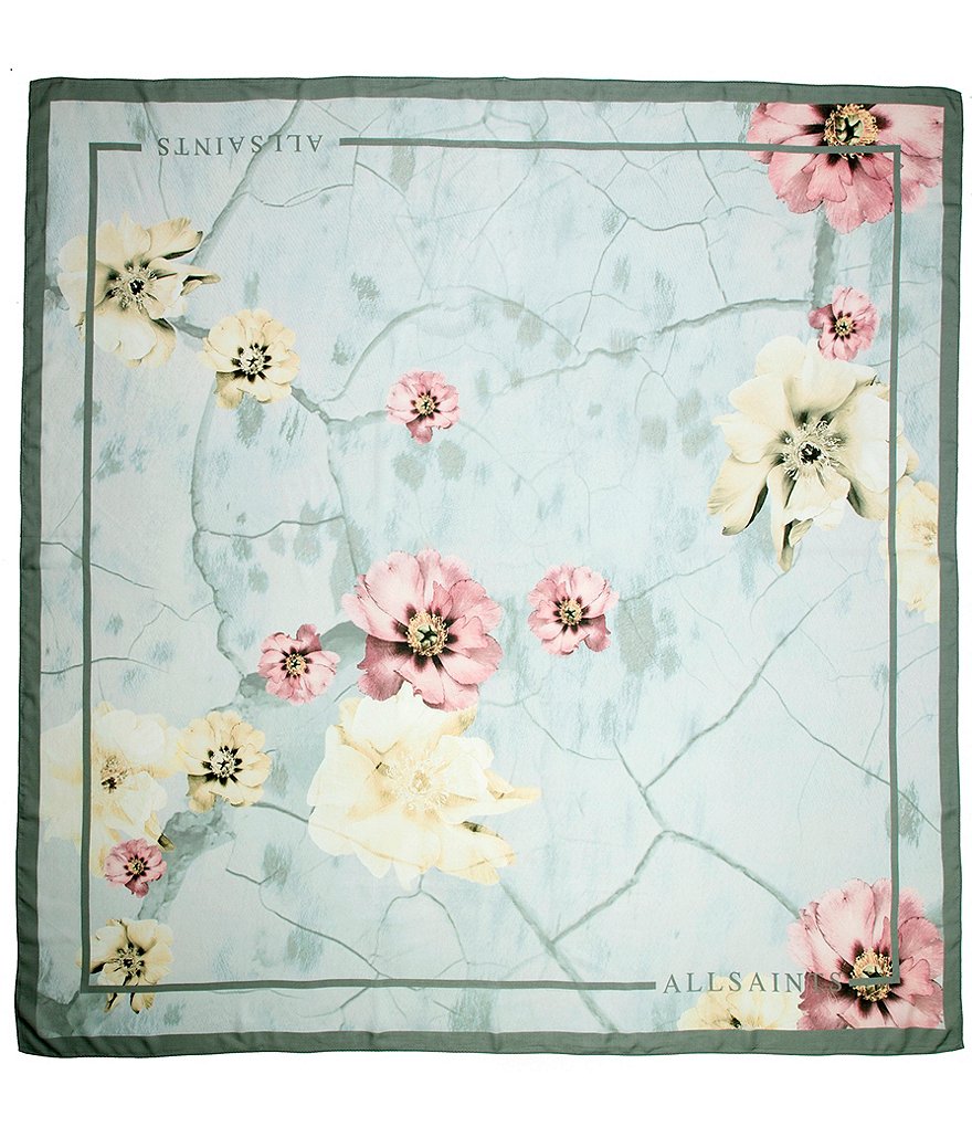 kate spade new york Overgrown City Silk Square Scarf