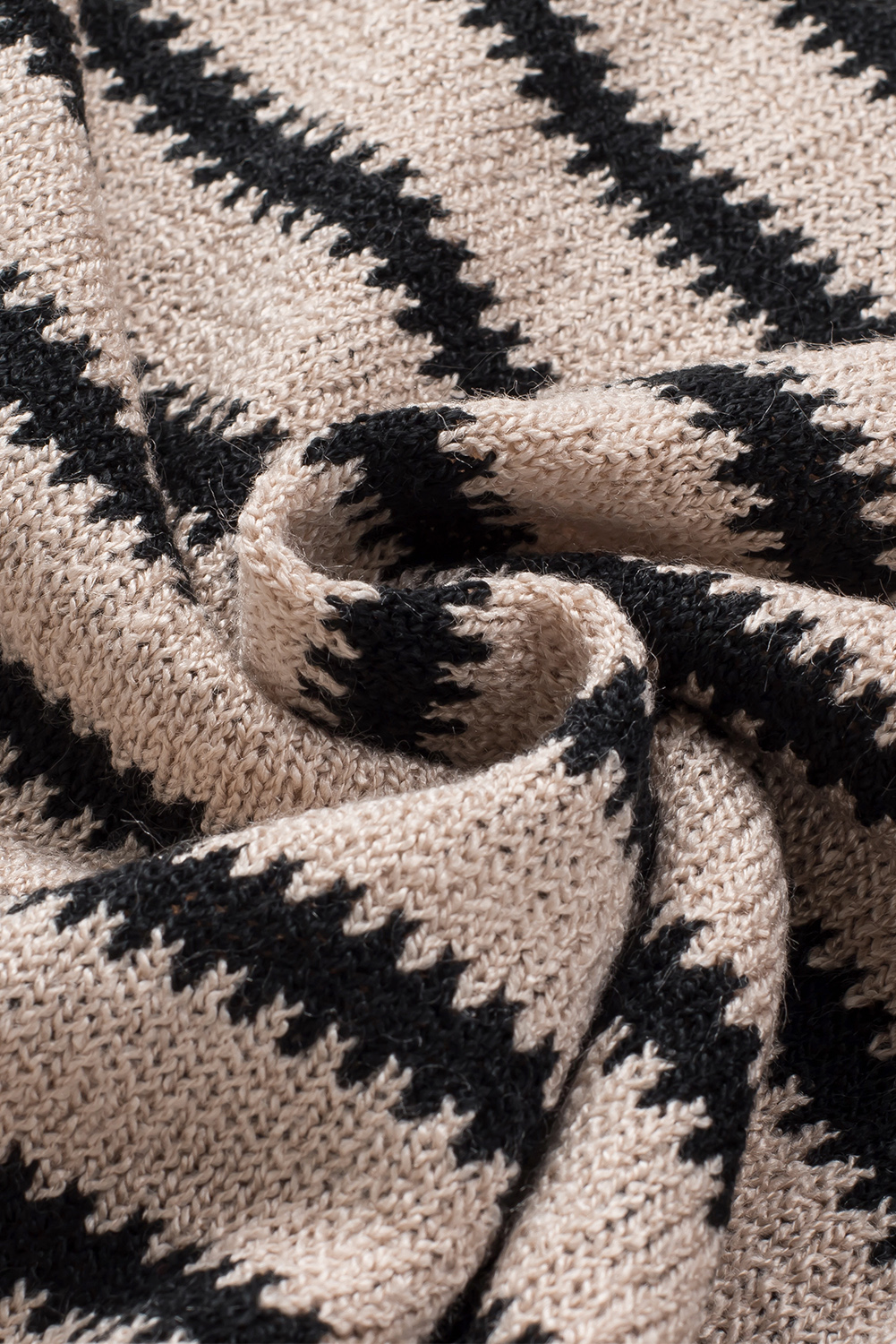 Yellow Drop Shoulder Henley Pullover Sweater With Slits