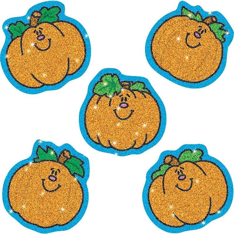 CARSON-DELLOSA Pumpkins Dazzle Stickers 2917