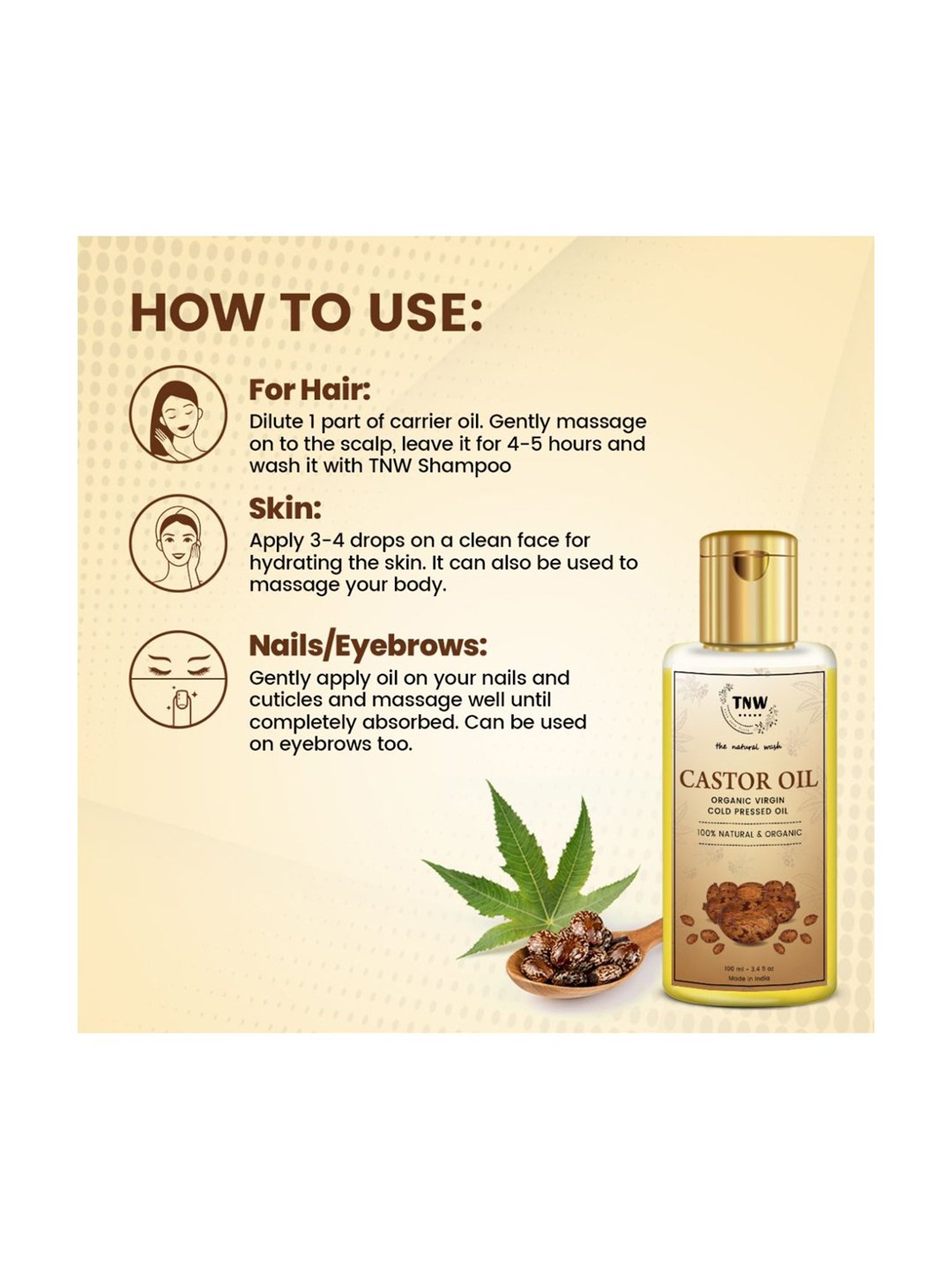 Cosmetofood Skinergy Bhring Amla Oil - 200 ml