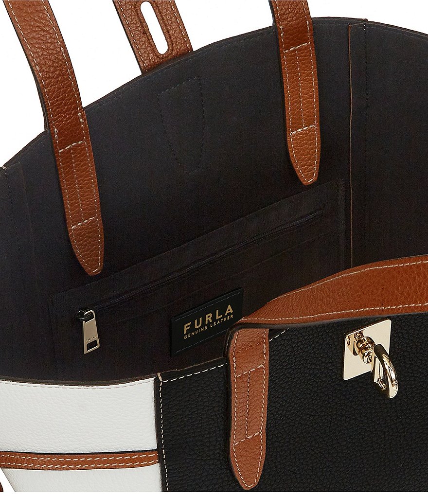 Furla Net Medium Colorblock Tote Bag