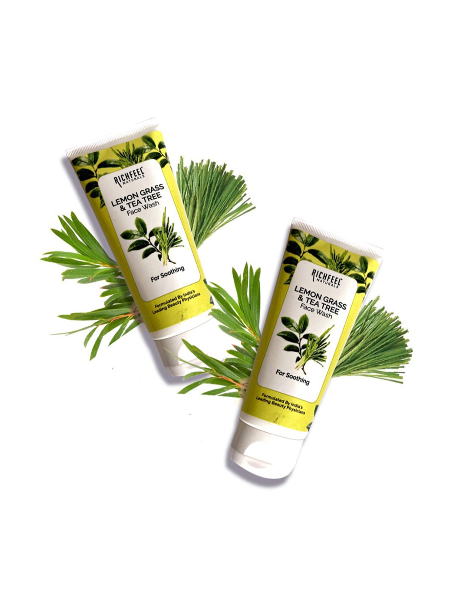 Richfeel Lemon Grass & Tea Tree Face Wash - Pack of 2