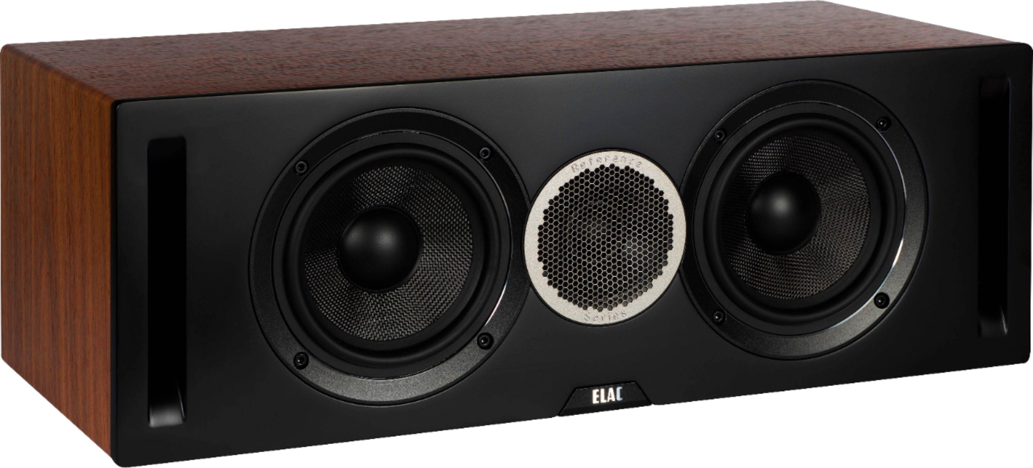 ELAC - Debut Reference Center Speaker - Black/Walnut (DCR52-BK)