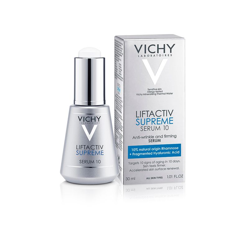 Vichy LiftActiv Anti Aging Face Serum 10 Supreme with Hyaluronic Acid - 1.01oz