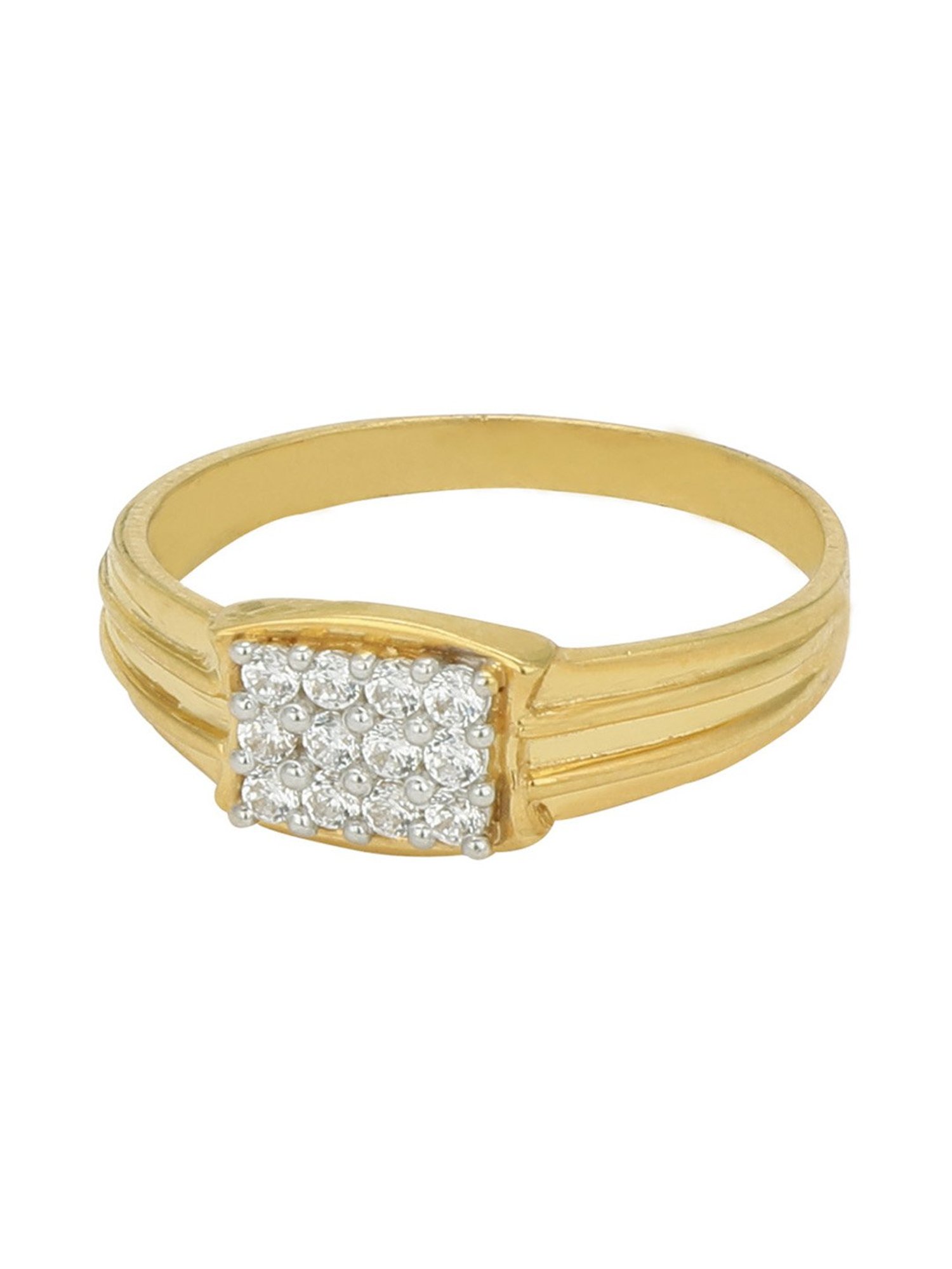 PC Jeweller Dinesha 18k Gold Ring for Men