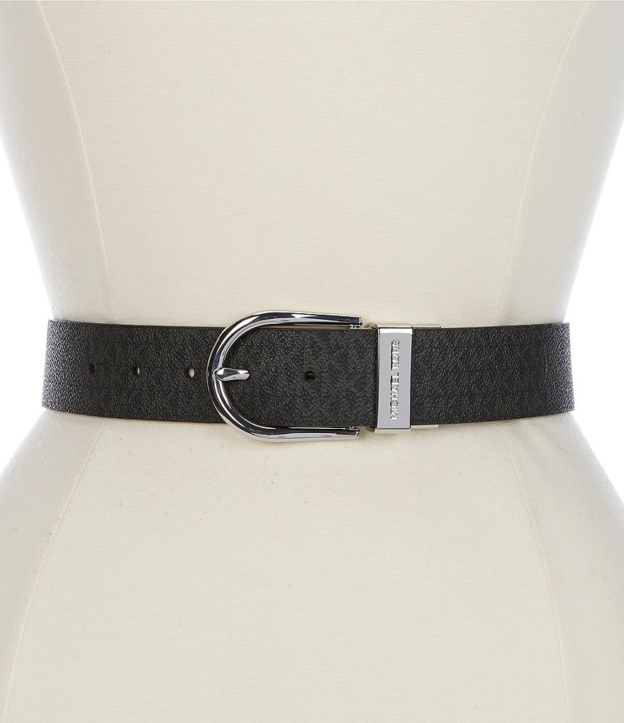 Women's Leopard Print Faux Hair Belt - Universal Thread™ Brown 2X