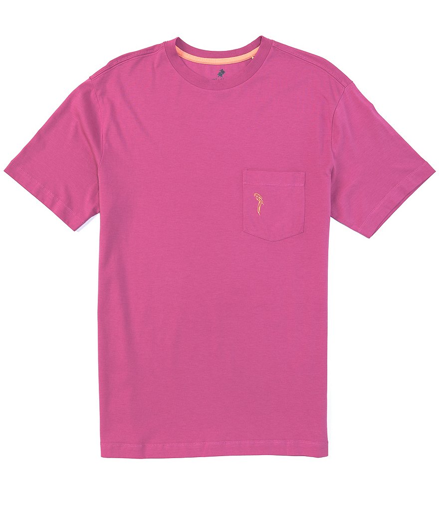 Caribbean Supima Short-Sleeve Pocket Tee