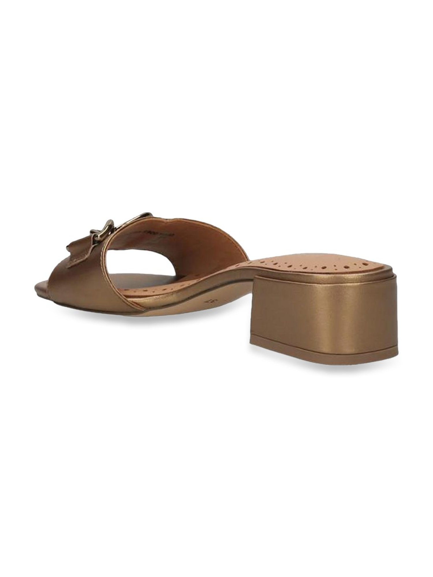 Bagatt Women's Ring Metallic Casual Sandals