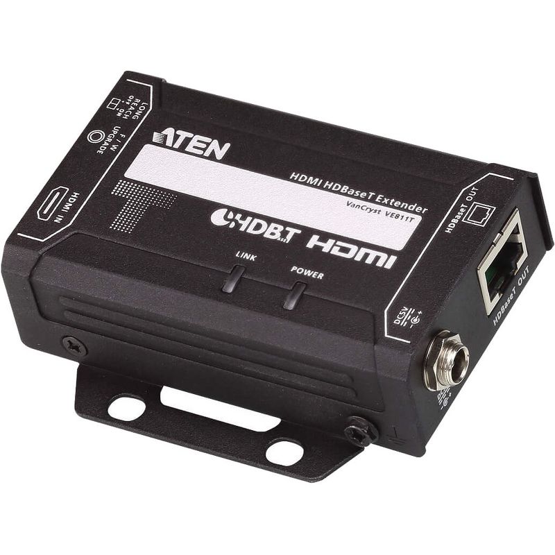 ATEN HDMI HDBaseT Transmitter-TAA Compliant - 1 Input Device - 328.08 ft Range - 1 x Network (RJ-45) - 1 x HDMI In - 4K - 4096 x 2160 - Twisted Pair