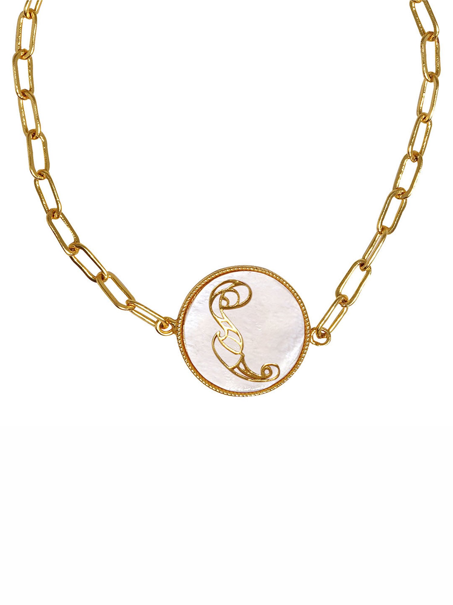 Joker & Witch 18k Gold-Plated Capricorn Zodiac Flexible fit Bracelet