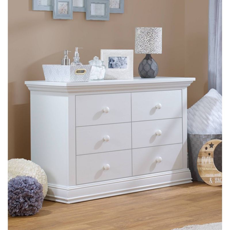 Sorelle Paxton Double Dresser White