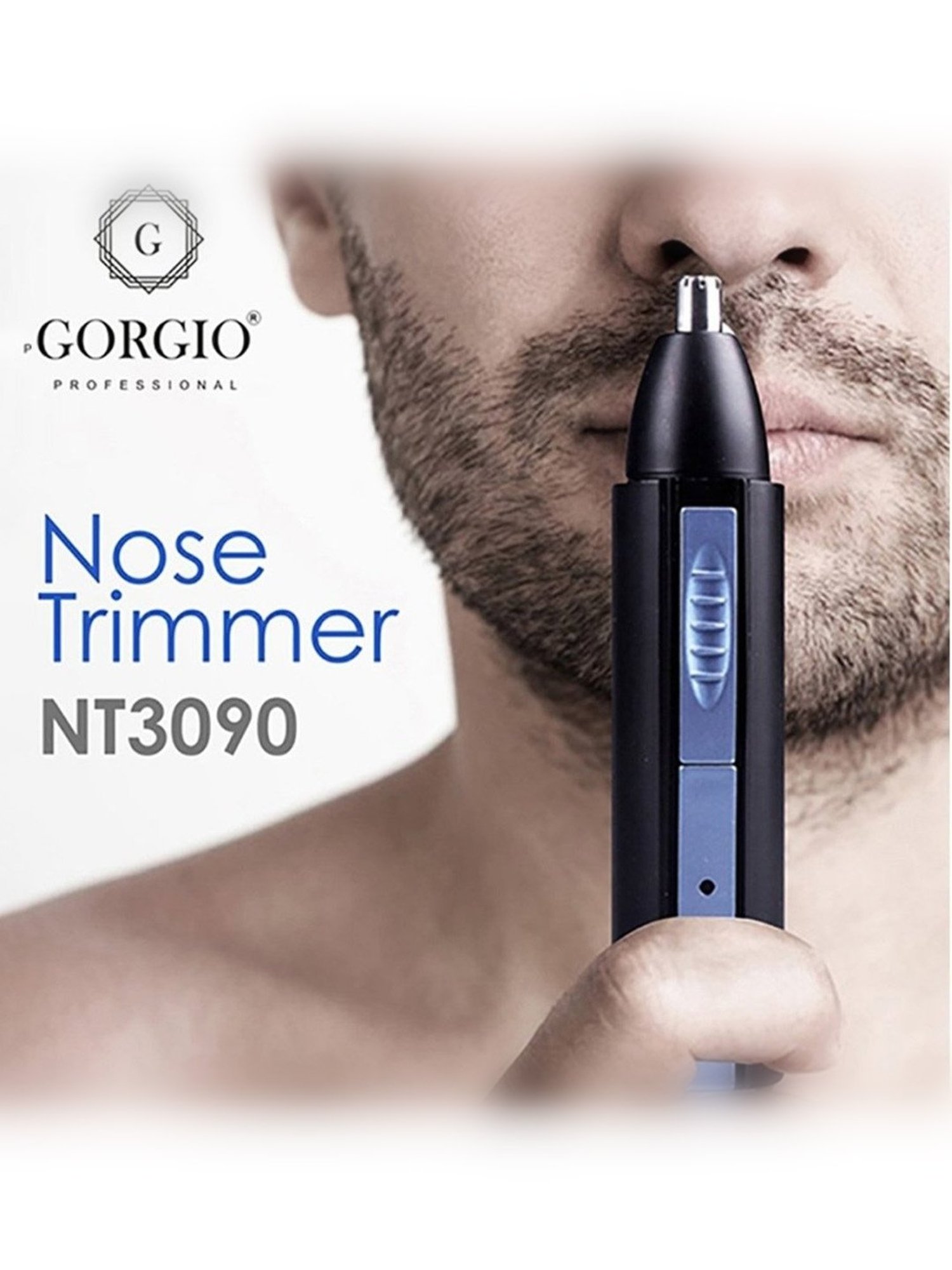Gorgio Professional NT3090 Nose Trimmer (Blue and Black)
