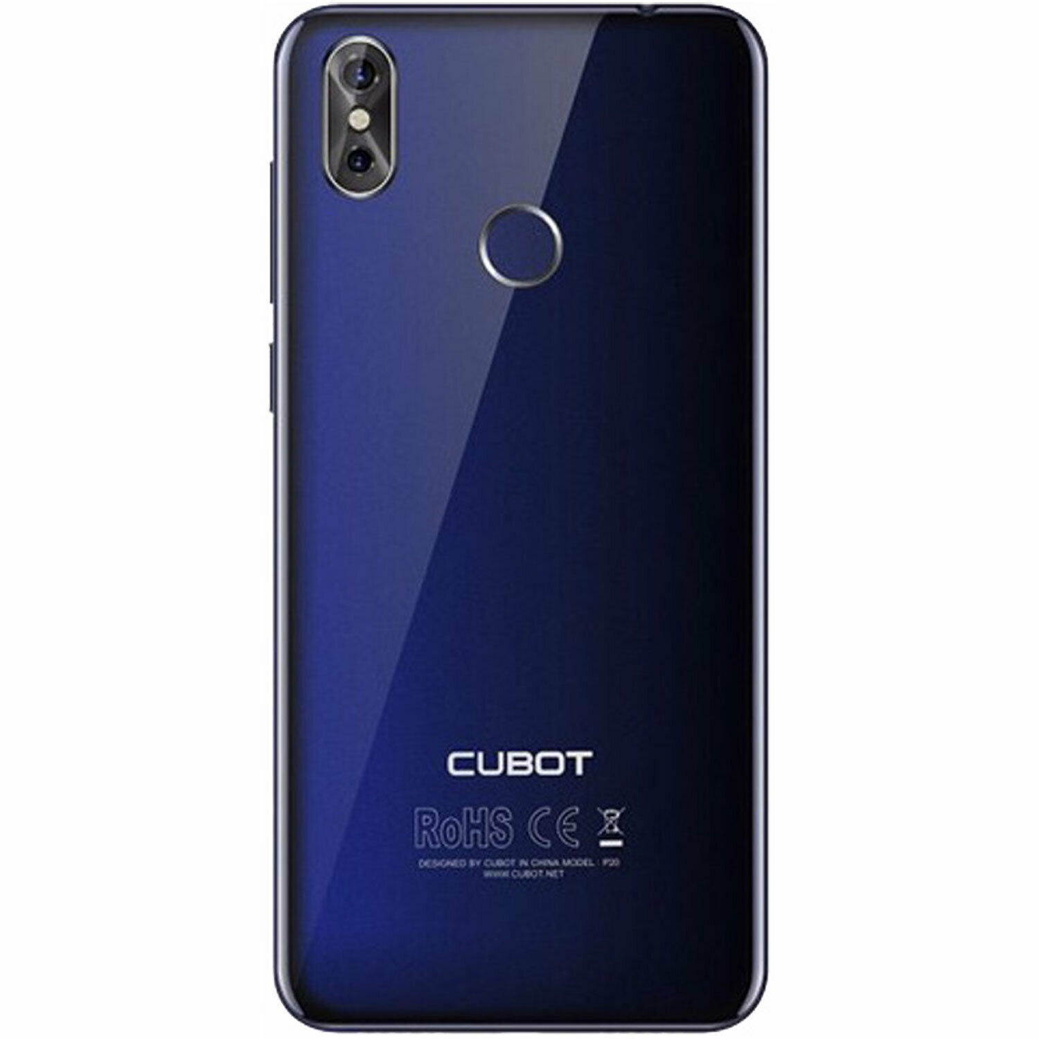 Cubot P20 Dual-SIM 64GB ROM + 4GB RAM (GSM Only | No CDMA) Factory Unlocked 4G/LTE Smartphone (Blue) - International Version