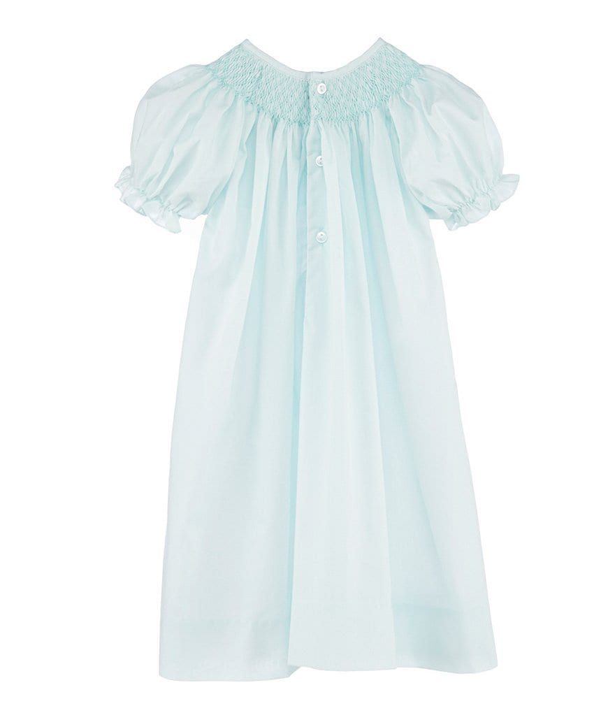 Petit Ami Baby Girls Newborn-9 Months Smocked Gown & Bonnet Set