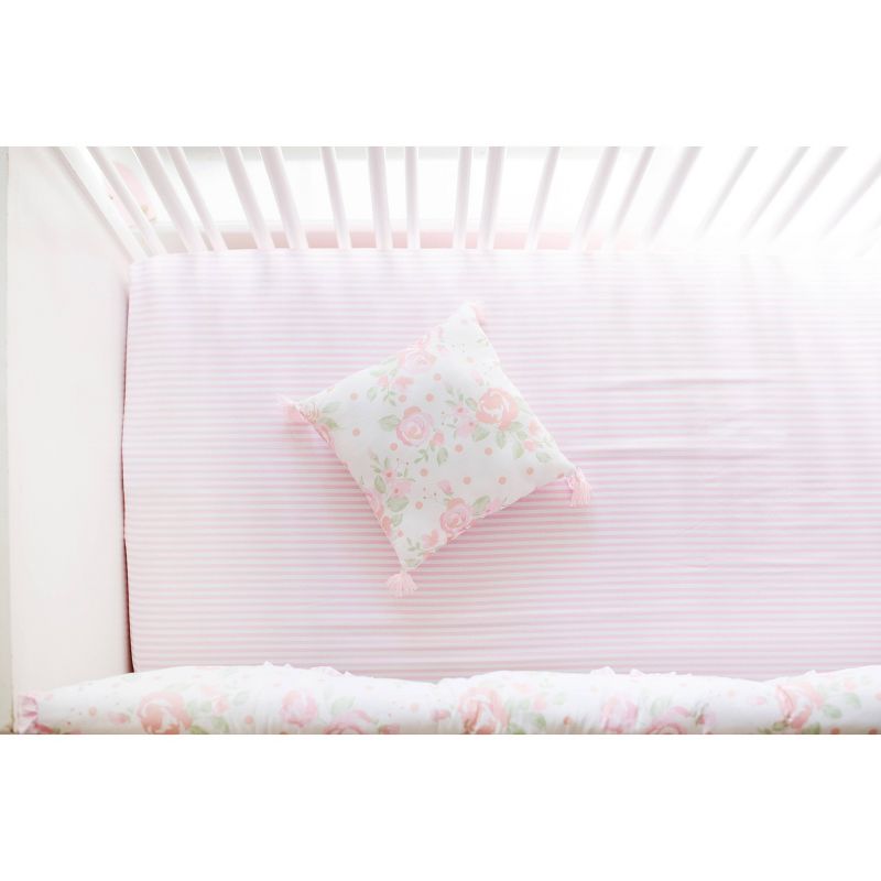 My Baby Sam Wildflower Crib Bedding Set - 9pc