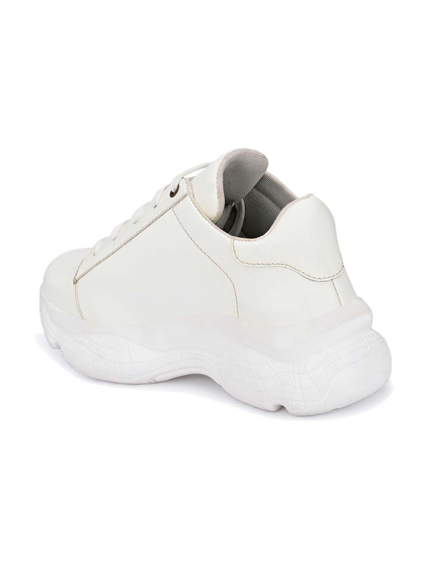 El Paso Women's White Sneakers
