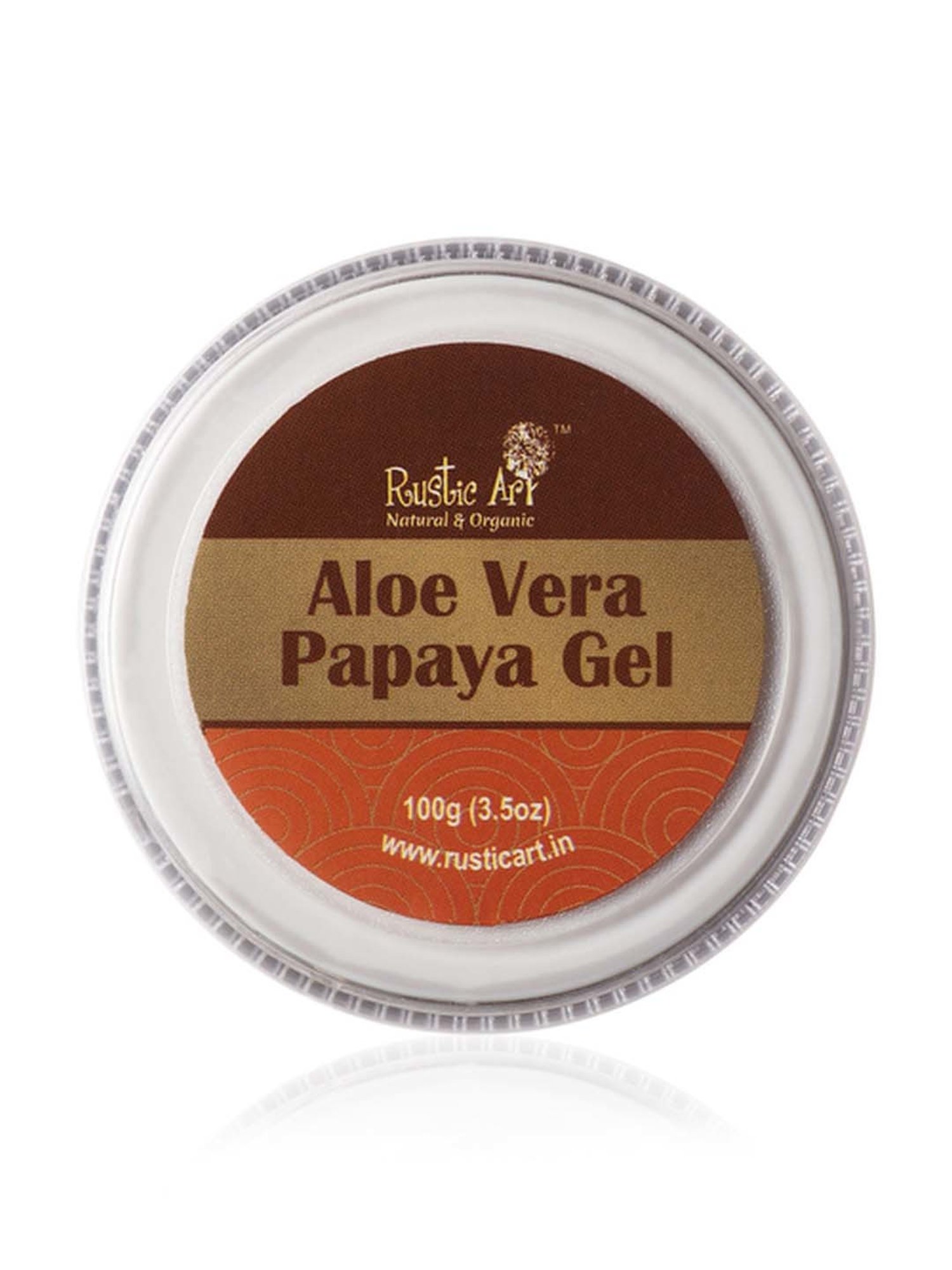 Rustic Art Aloe Vera Papaya Gel - 100 gm