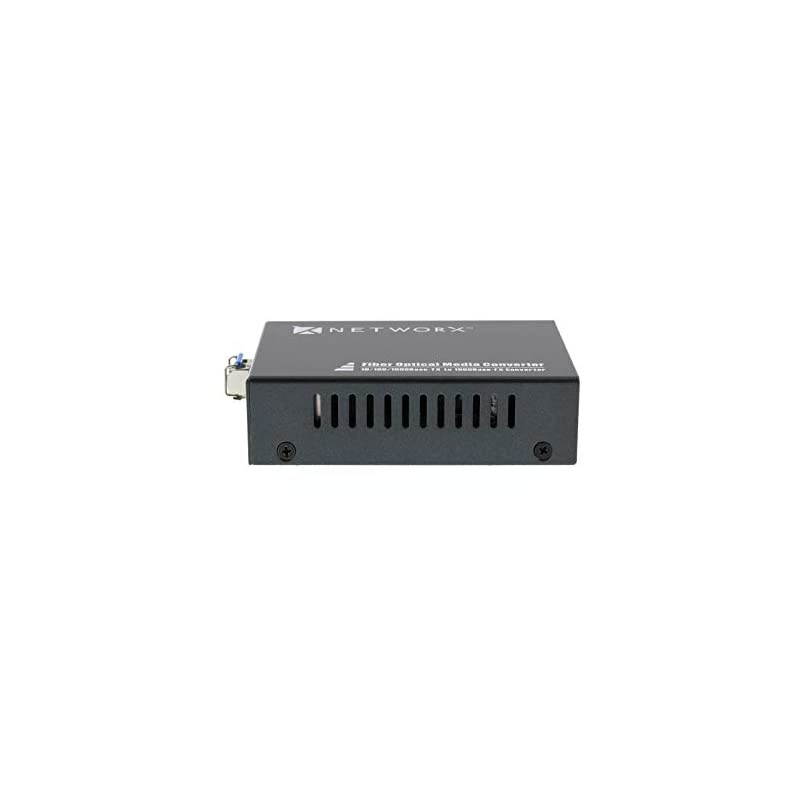 Gigabit Ethernet Fiber Media Converter 1000 Mbps to 1000BaseLX LC Multimode 5