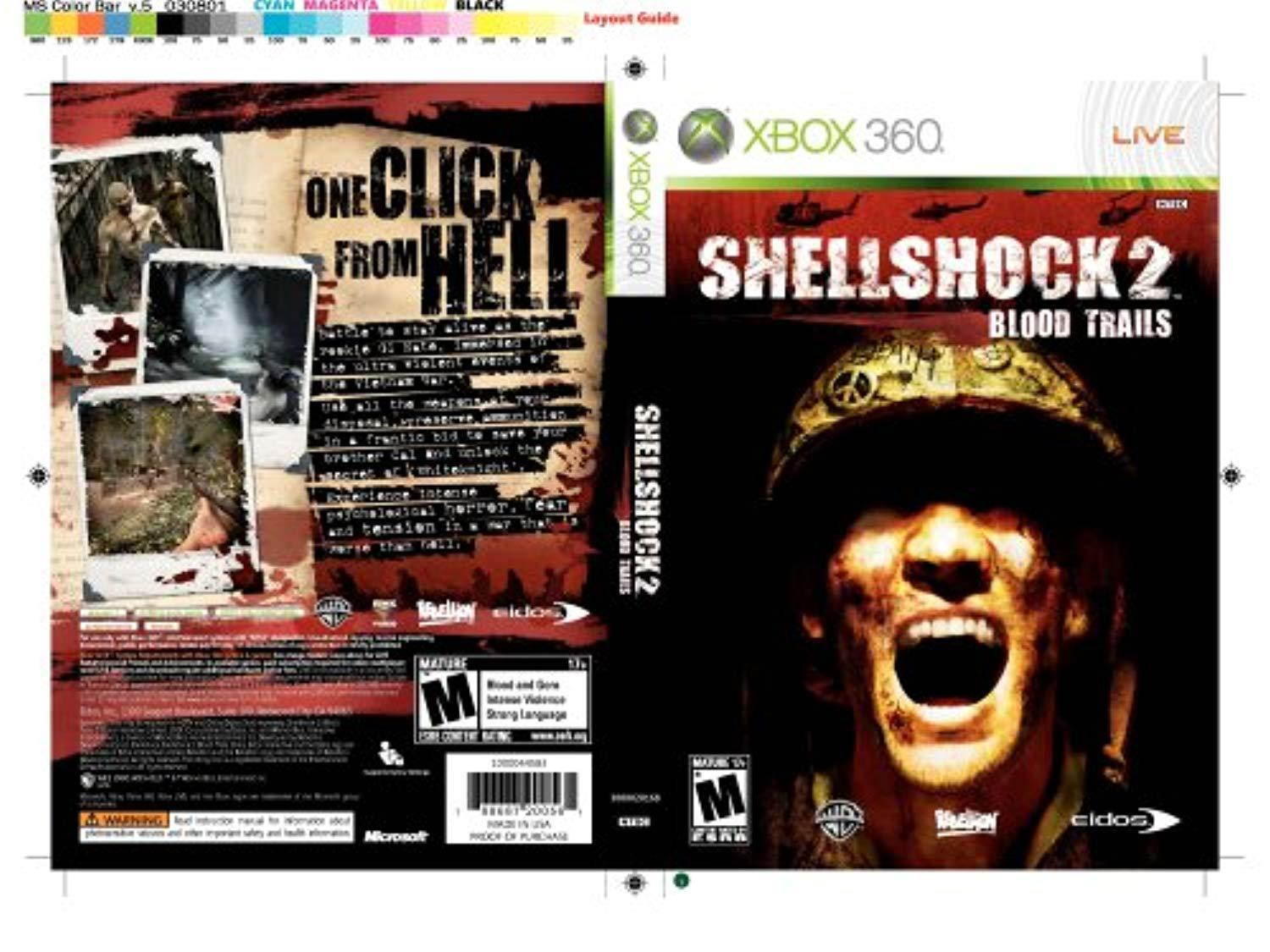 shellshock 2: blood trails - xbox 360