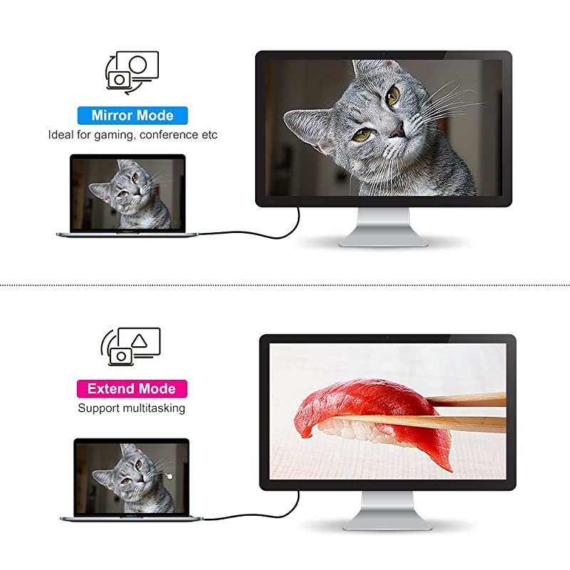 Displayport to VGA Cable 6ft  DP to VGA Cable Gold Plated Standard DP Male to VGA Male Cable Black Color