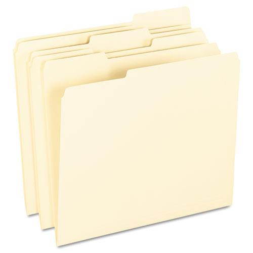 Pendaflex End File Folders 1/3 Cut Top Tab Letter Manila 100/Box 62702