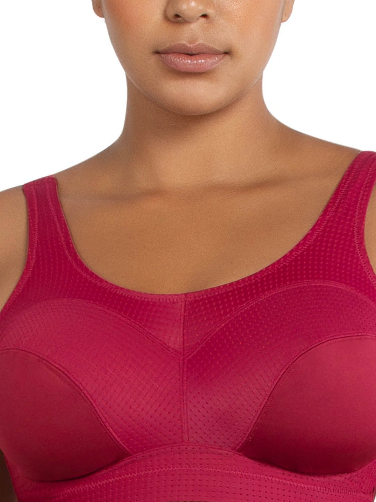 PARFAIT Rumba Red & Cherry Under Wired Padded Sports Bra