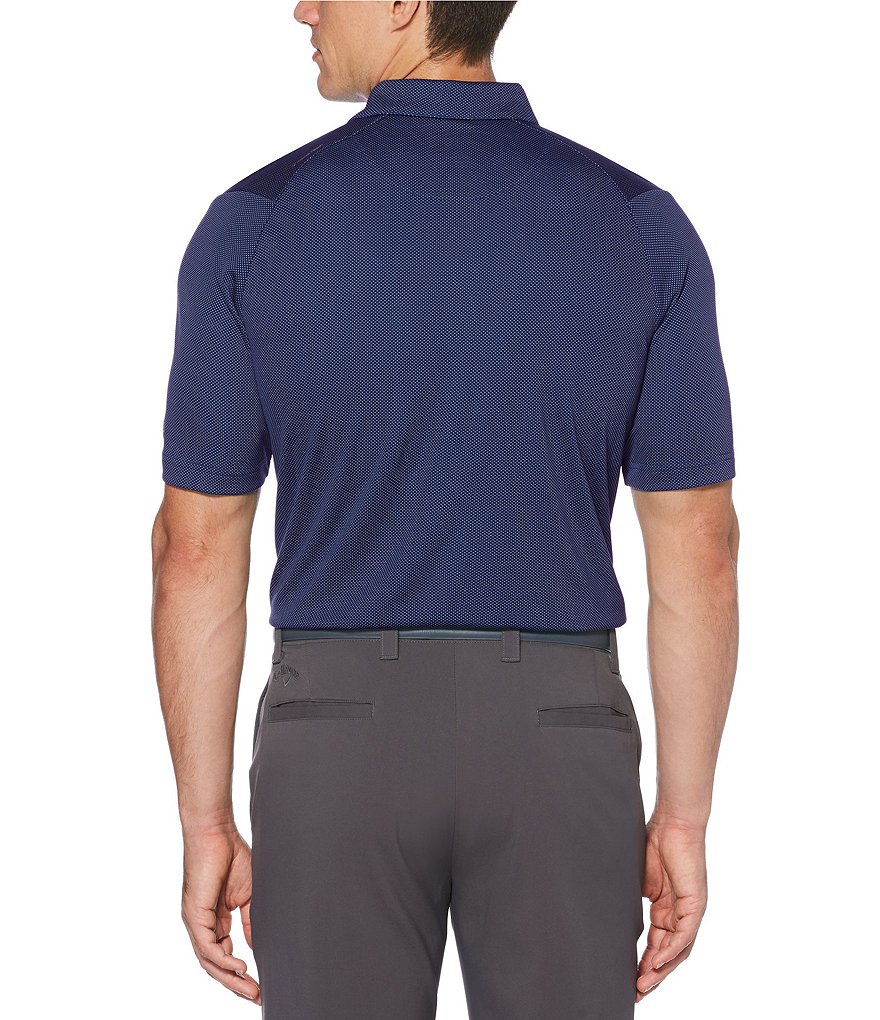 Callaway Short-Sleeve Vent Stripe OptiDri&trade; Golf Polo