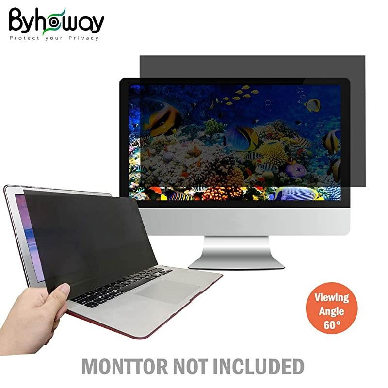 14 inch Laptop Privacy Screen Protector Computer Widescreen Monitor Privacy Filter w/Anti-Glare/Scratch/Fingerprint/Radiation, Black(16:9)