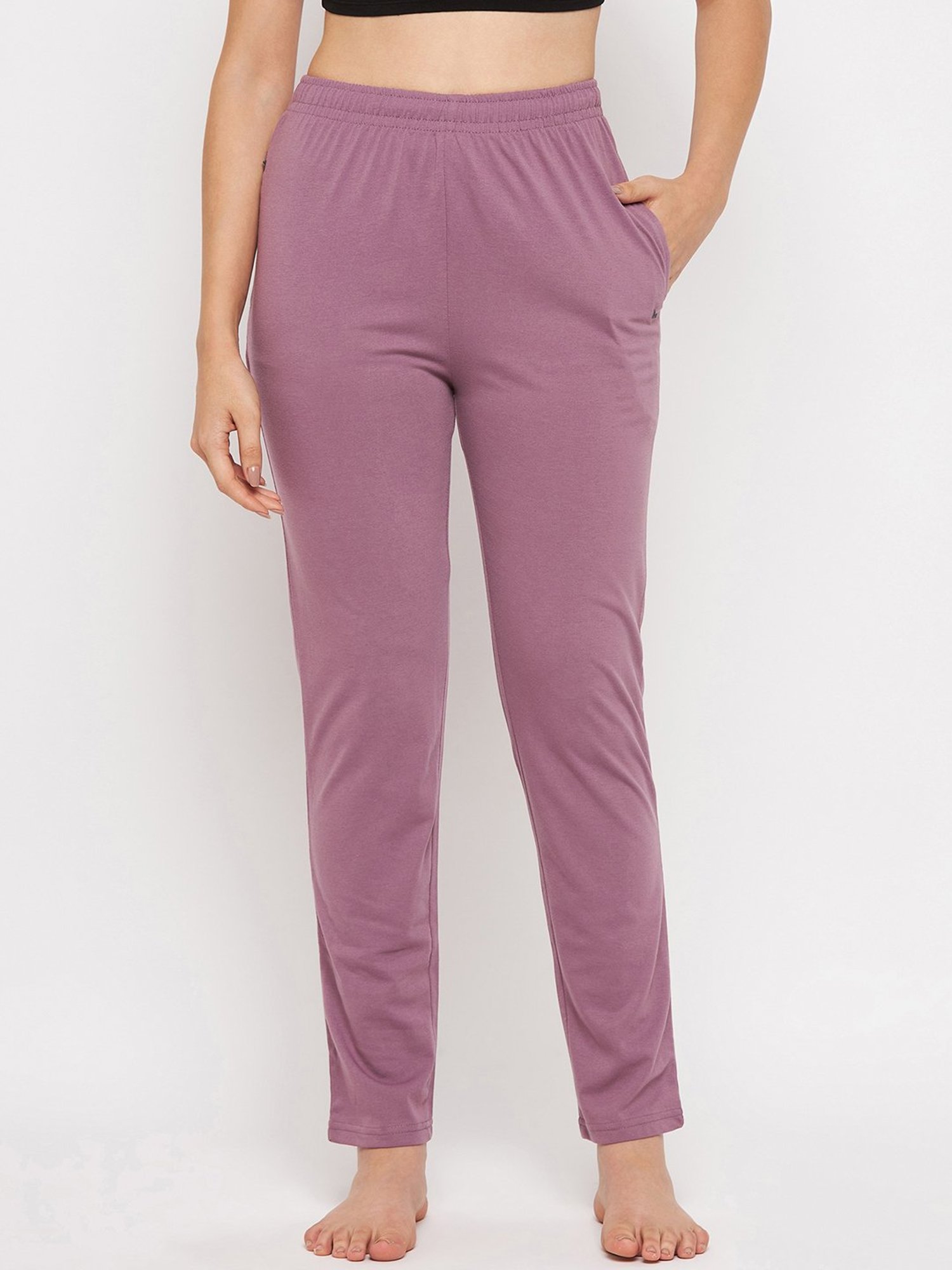 Okane Onion Pink Mid Rise Lounge Pants