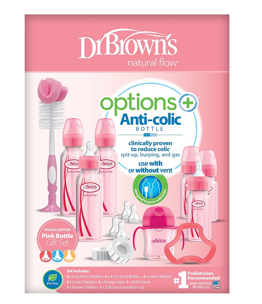 Dr. Brown's Options+ Baby Bottle Gift Set