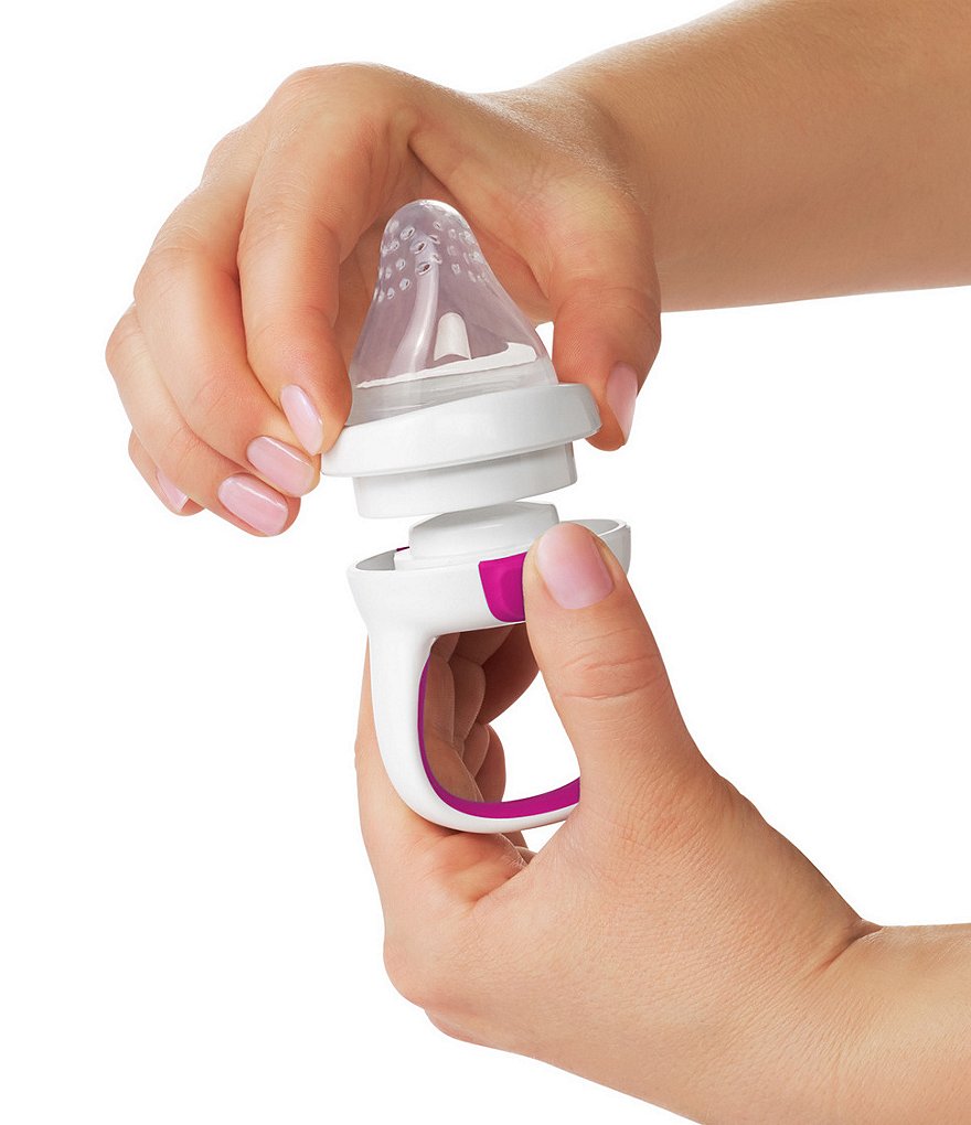 OXO OXO Tot Baby Feeding Silicone Self-Feeder 2-Pack
