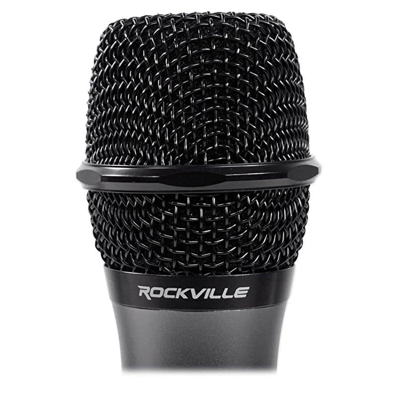 Dual UHF 15 Channel Metal Handheld Wireless Microphone System RWM65U