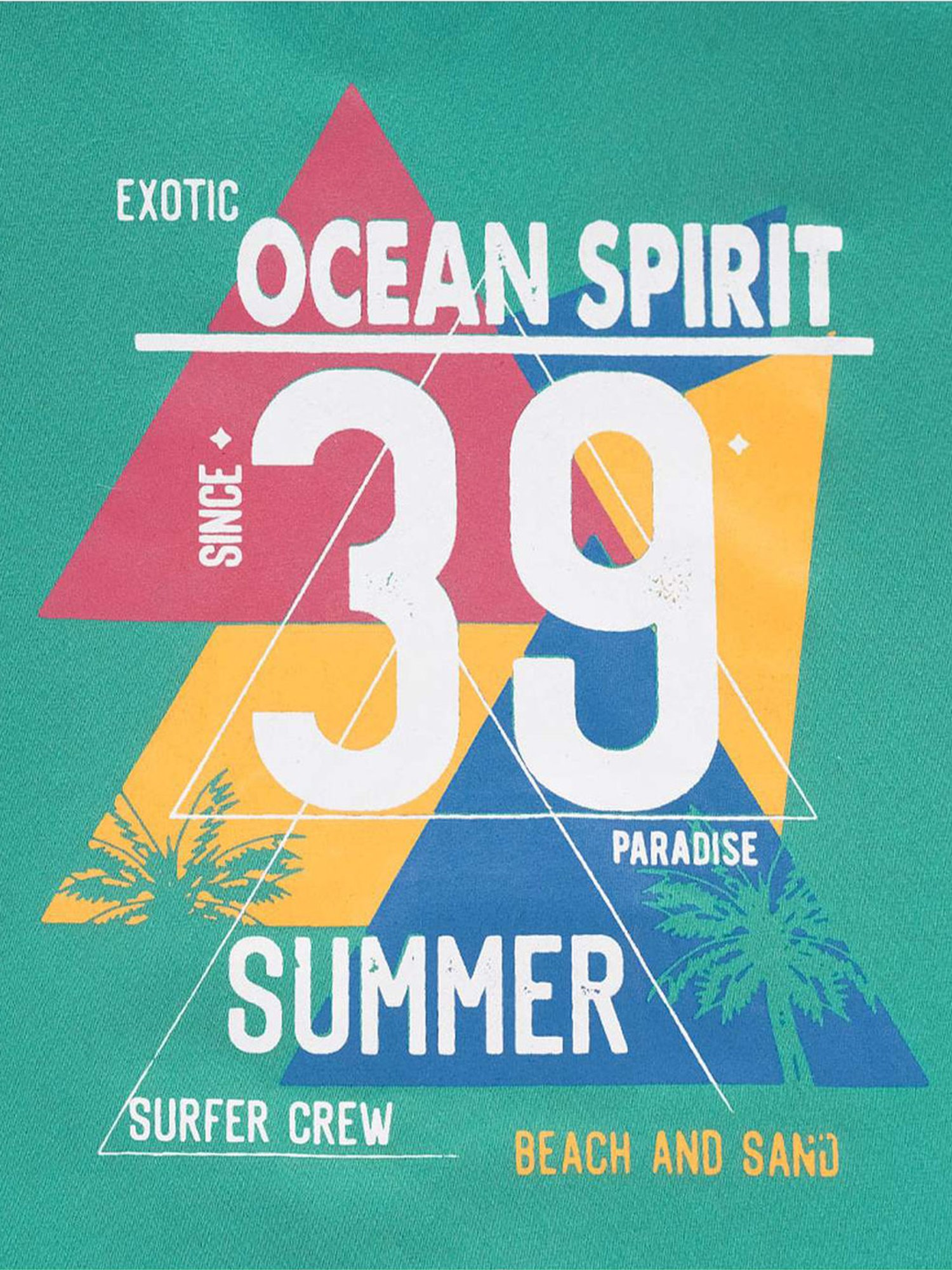 Edheads Kids Blue Cotton Printed T-Shirt