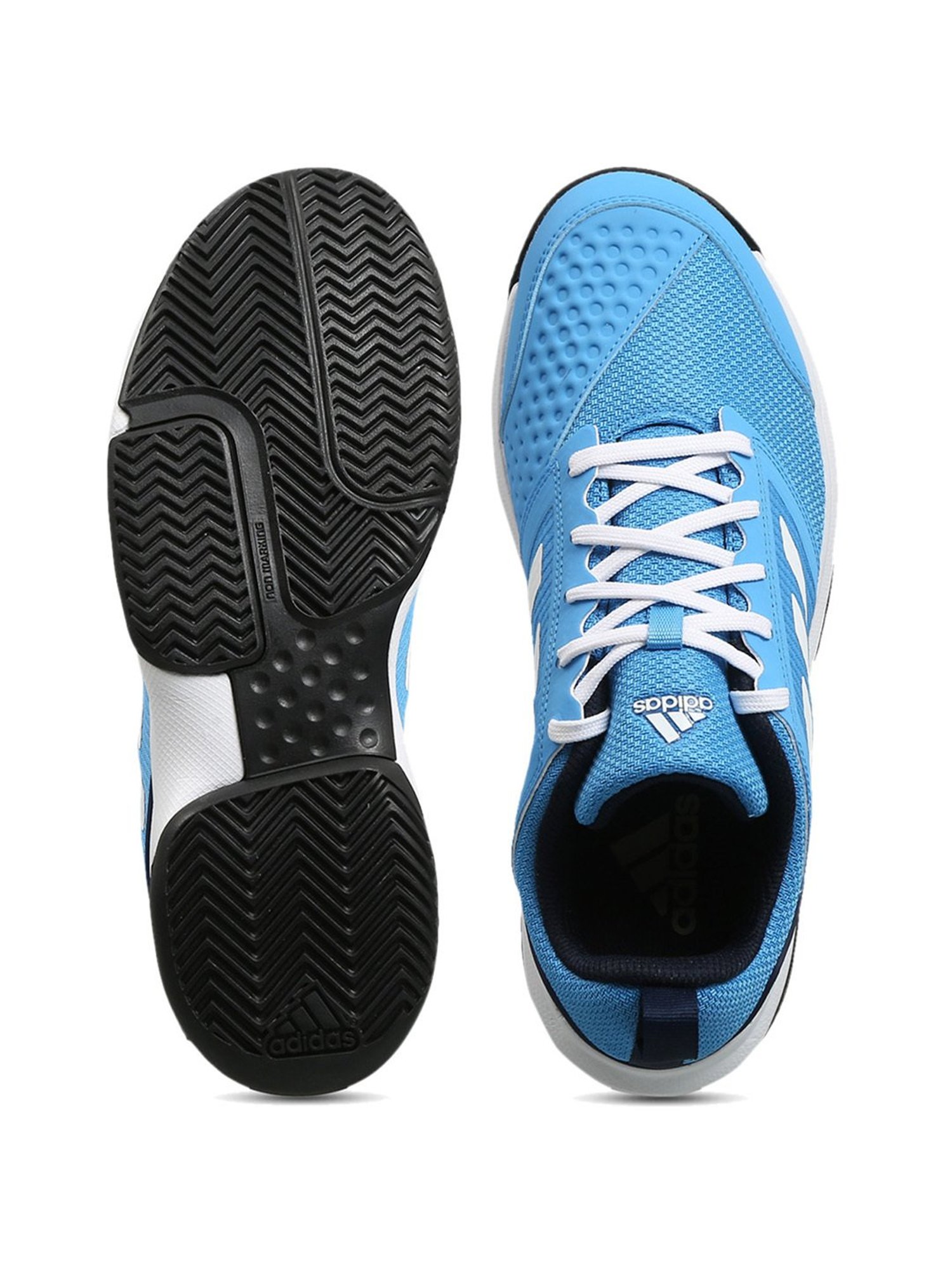 Adidas Men's STIN TNS V2 Blue Tennis Shoes