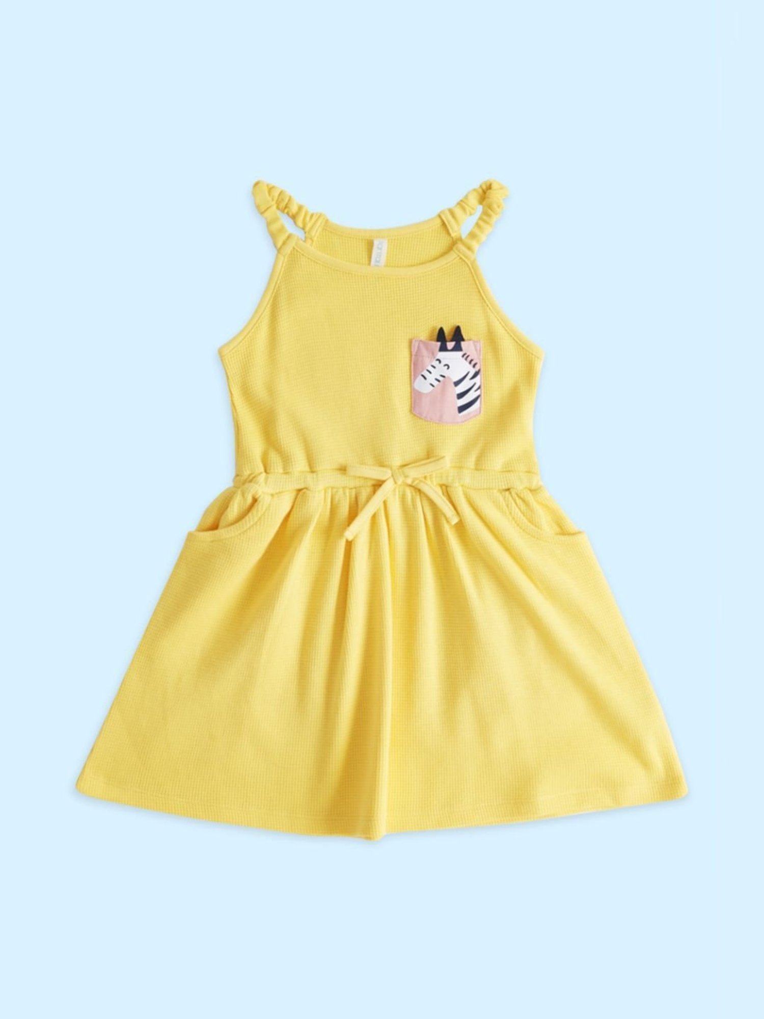 Ed-a-Mamma Baby Multicolor Printed Dress (Pack Of 2)