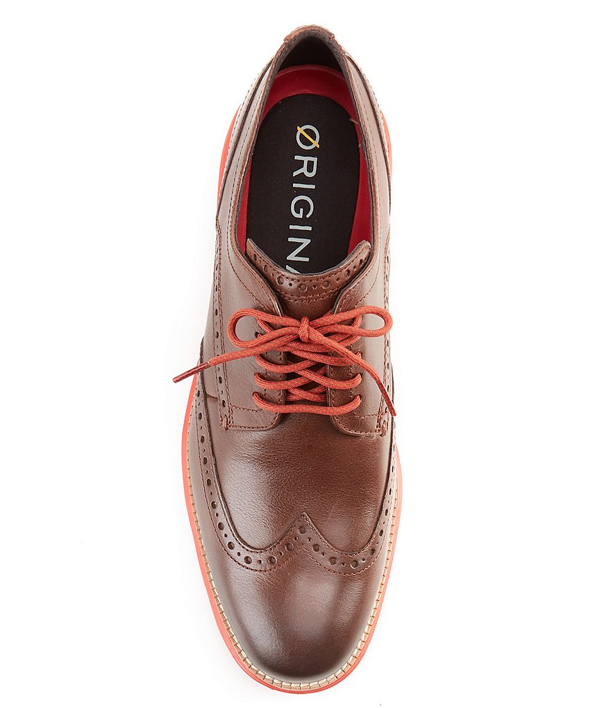 Cole Haan Men's OriginalGrand Short Wingtip Oxfords