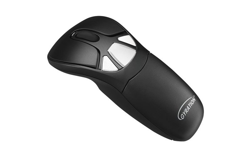 Adesso Air Mouse GO Plus - Wireless - Radio Frequency - 2.40 GHz - USB - 5 Button(s) - Symmetrical - TAA Compliant