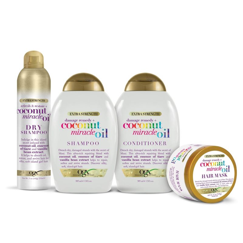 OGX Refresh & Restore + Coconut Miracle Oil Dry Shampoo - 5oz