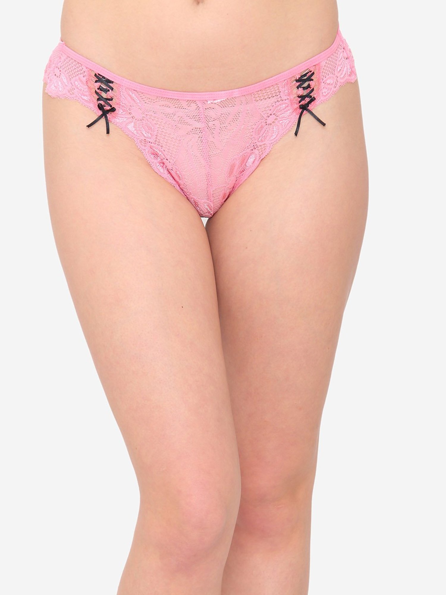 N-Gal Multicolor Lace Bikini Panty (Pack Of 3)