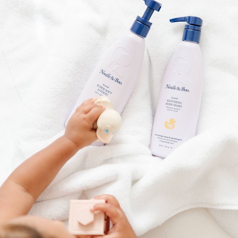 Noodle & Boo Lavender Newborn and Baby Super Soft Lotion - 16 fl oz